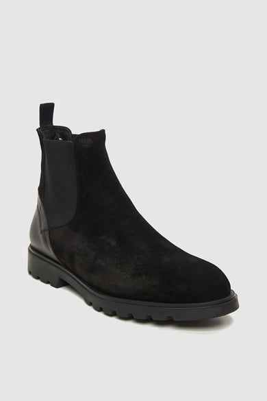 ΠΑΠΟΥΤΣΙΑ BOSS SHOES - BLACK SUEDE